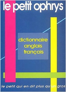Le Petit OPHRYS dictionnaire anglais-français