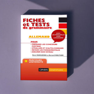 Fiches et tests de grammaire – Allemand