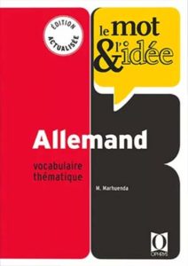 Le mot & l’idée – allemand