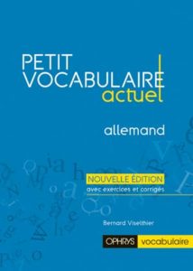 Petit vocabulaire actuel Allemand