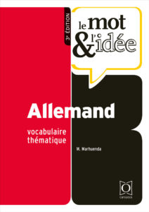 Le mot & l’idée – allemand