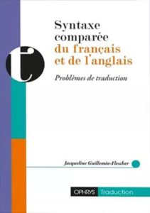 Syntaxe comparée du français et de l'anglais