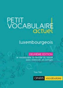 Petit vocabulaire actuel Luxembourgeois