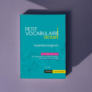 Petit vocabulaire actuel Luxembourgeois